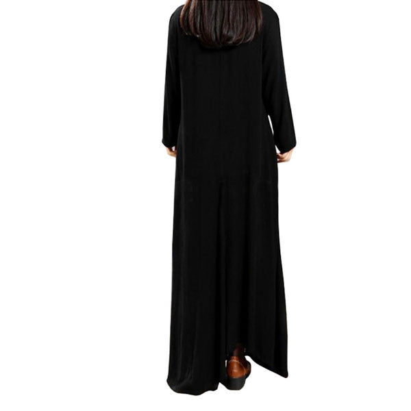 Black Abaya Maxi Dress